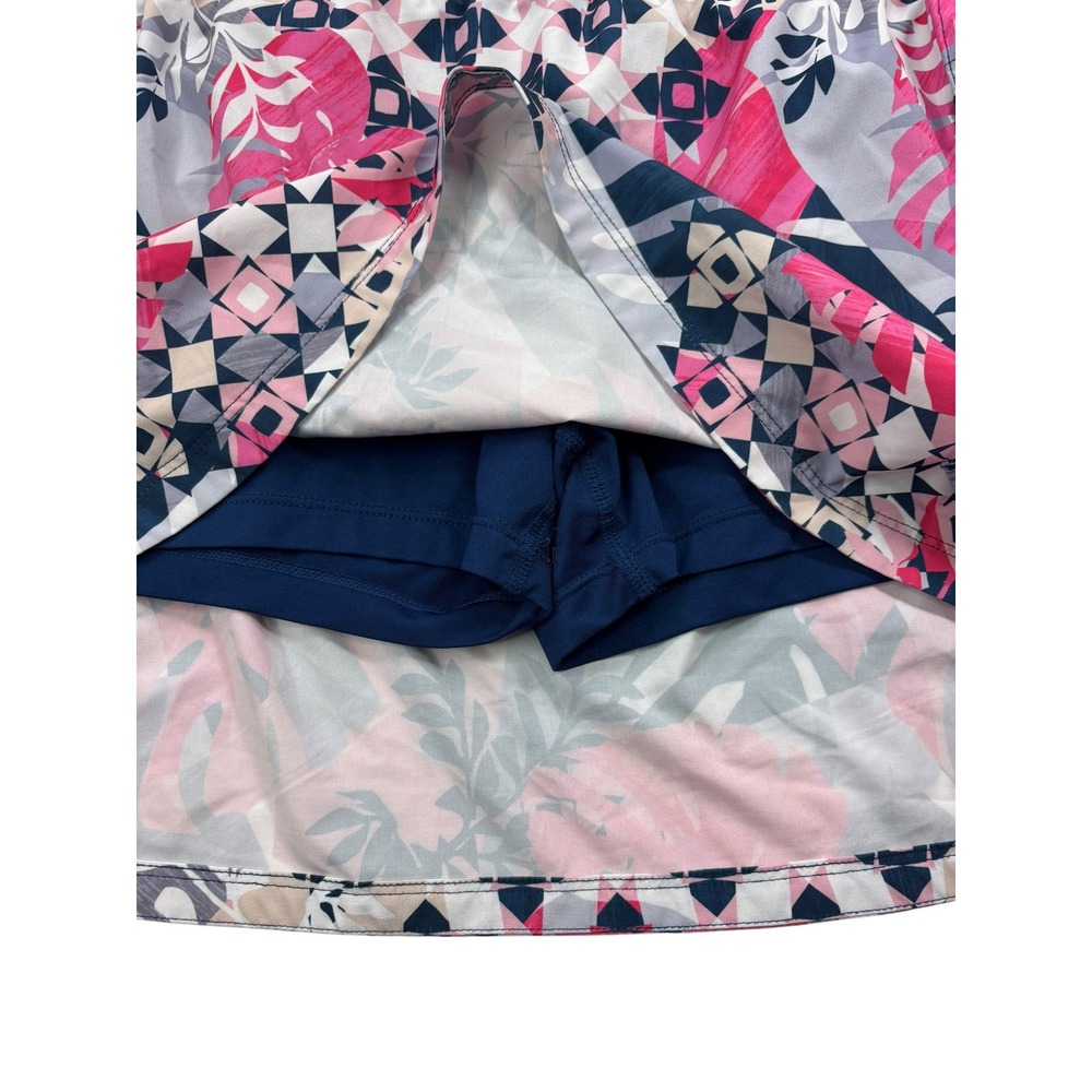 Reel Legends Women's PL Petite Large Athletic Skort Tropical‎ Golf Tennis Skirt - Picture 5 of 16